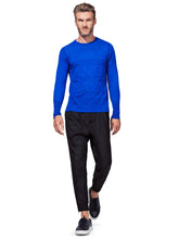 Load image into Gallery viewer, CASHMERE SWEATER 3D EFFECT ROYAL BLUE